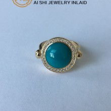 竹山縣寶豐鎮(zhèn)明翔綠松石工藝廠 匠心雕琢松石之美